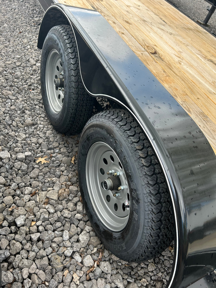 20' Wood Deck Car Hauler Farmersville Auto Sales & Trailers