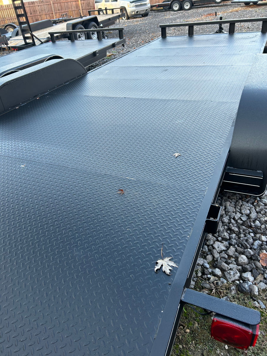 20' Heavy Duty Steel Deck Farmersville Auto Sales & Trailers