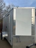 6x12 Single Axle Enclosed Trailer