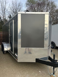 7x16 Tandem Axle Enclosed Trailer