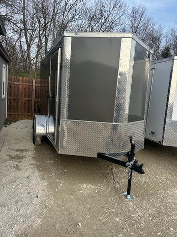 6x10 Single Axle Enclosed