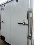 6x12 Single Axle Enclosed Trailer