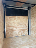 6x10 Single Axle Enclosed