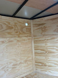 6x12 Single Axle Enclosed Trailer