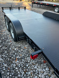 18' Steel Deck Car Trailer